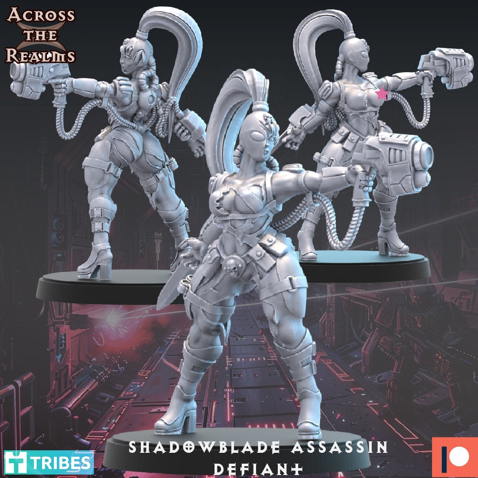 Shadowblade Assassins by Across the Realms Miniatures