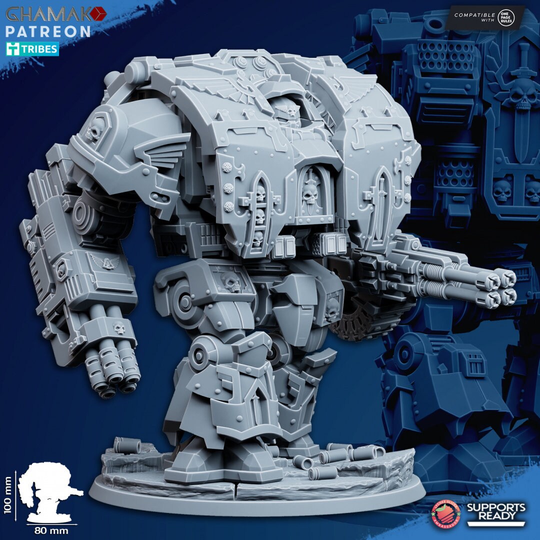 Vengeful Dreadnought by Ghamak Miniatures