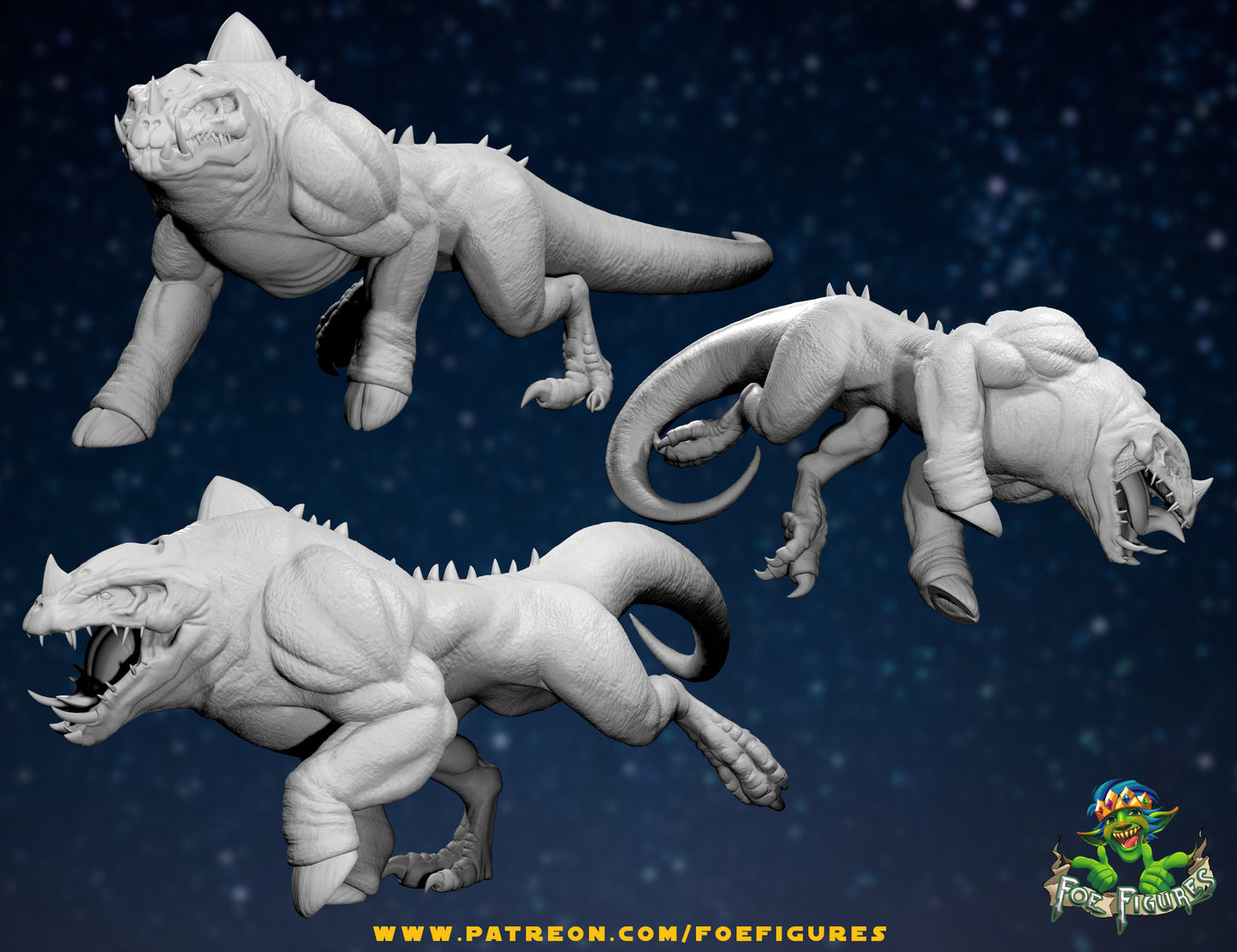 Alien Dancers & Creatures by Foe Figures Miniatures