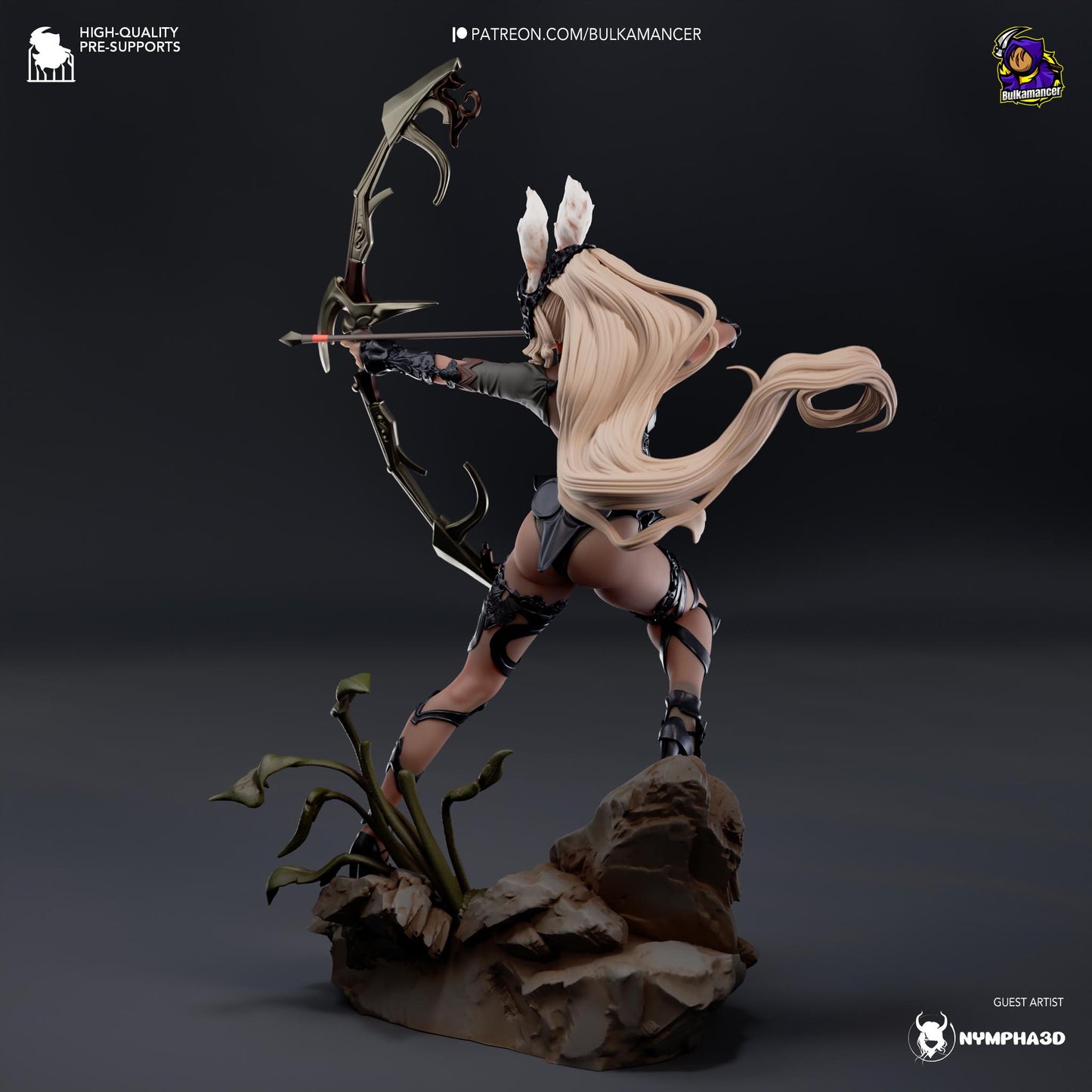Reserved Sky Pirate Statue Model Kit by Bulkamancer Sculpts