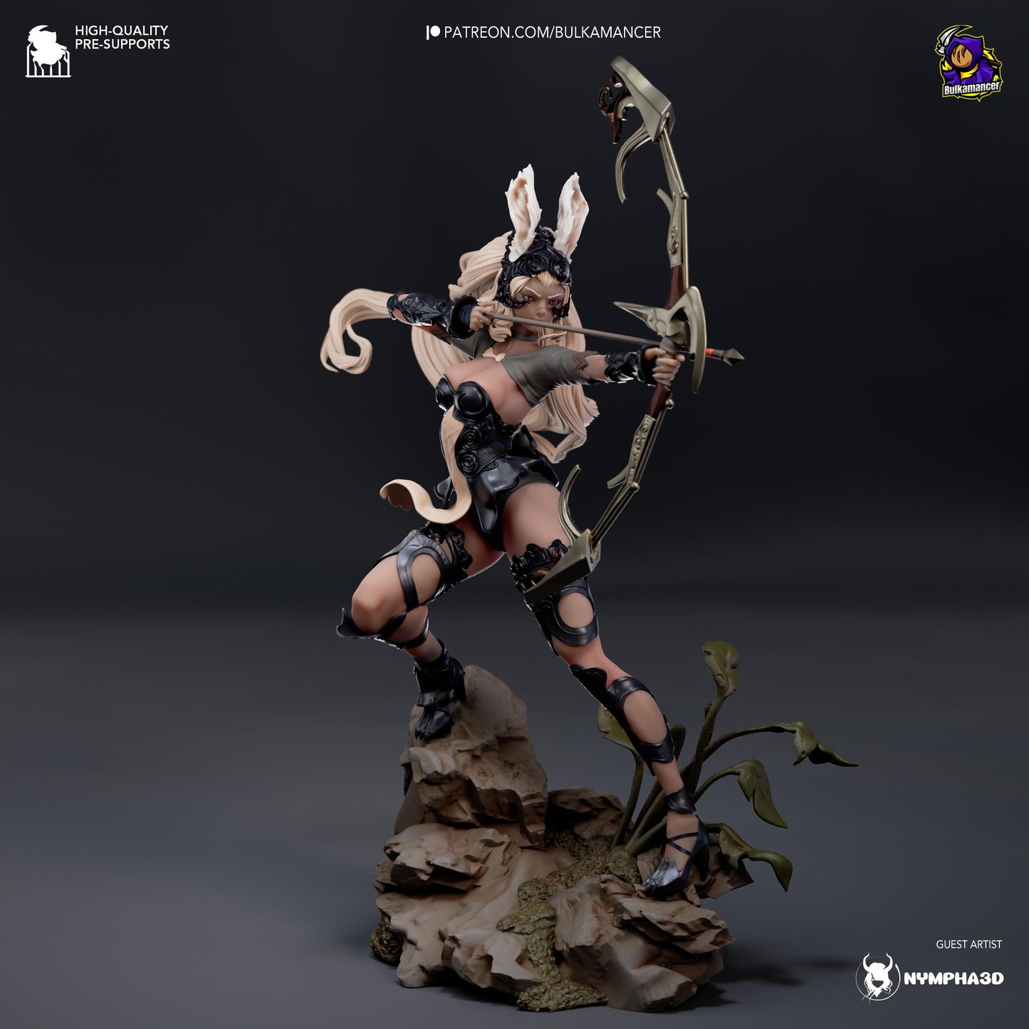 Reserved Sky Pirate Statue Model Kit by Bulkamancer Sculpts