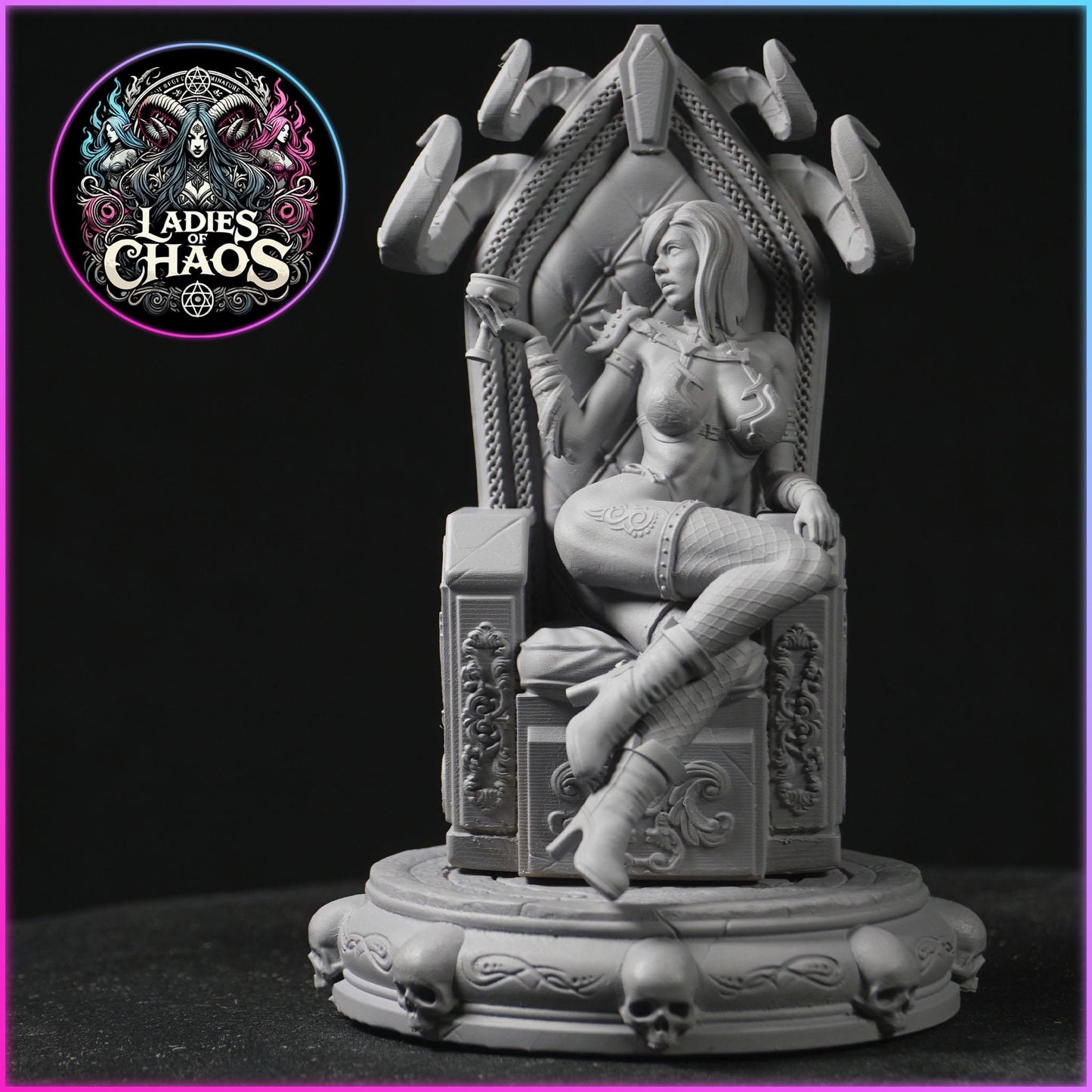 Tzelara from "Ladies of Chaos Aftermath" by Blackbird Miniatures