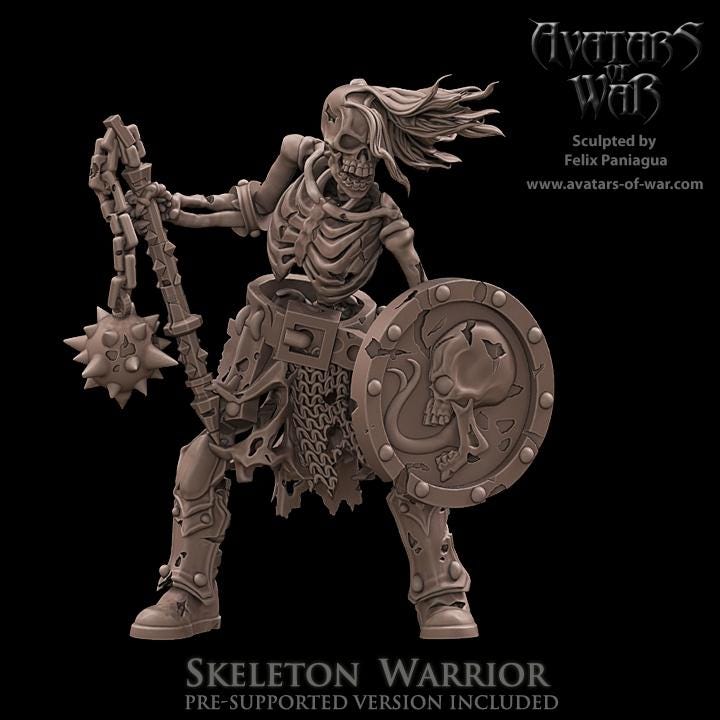 Skeleton Warriors Set 2 by Avatars of War Miniatures