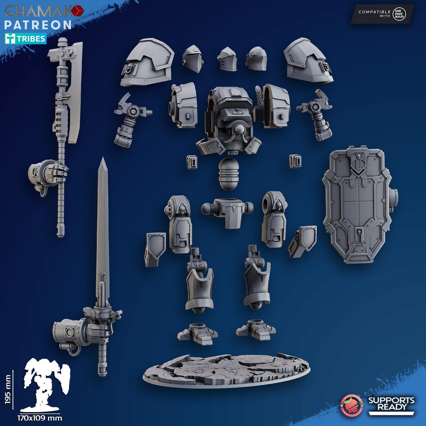 Guardian Titan by Ghamak Miniatures