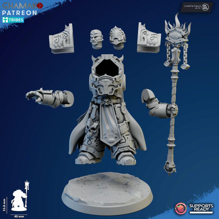 Exterminator Warlock 3 by Ghamak Miniatures