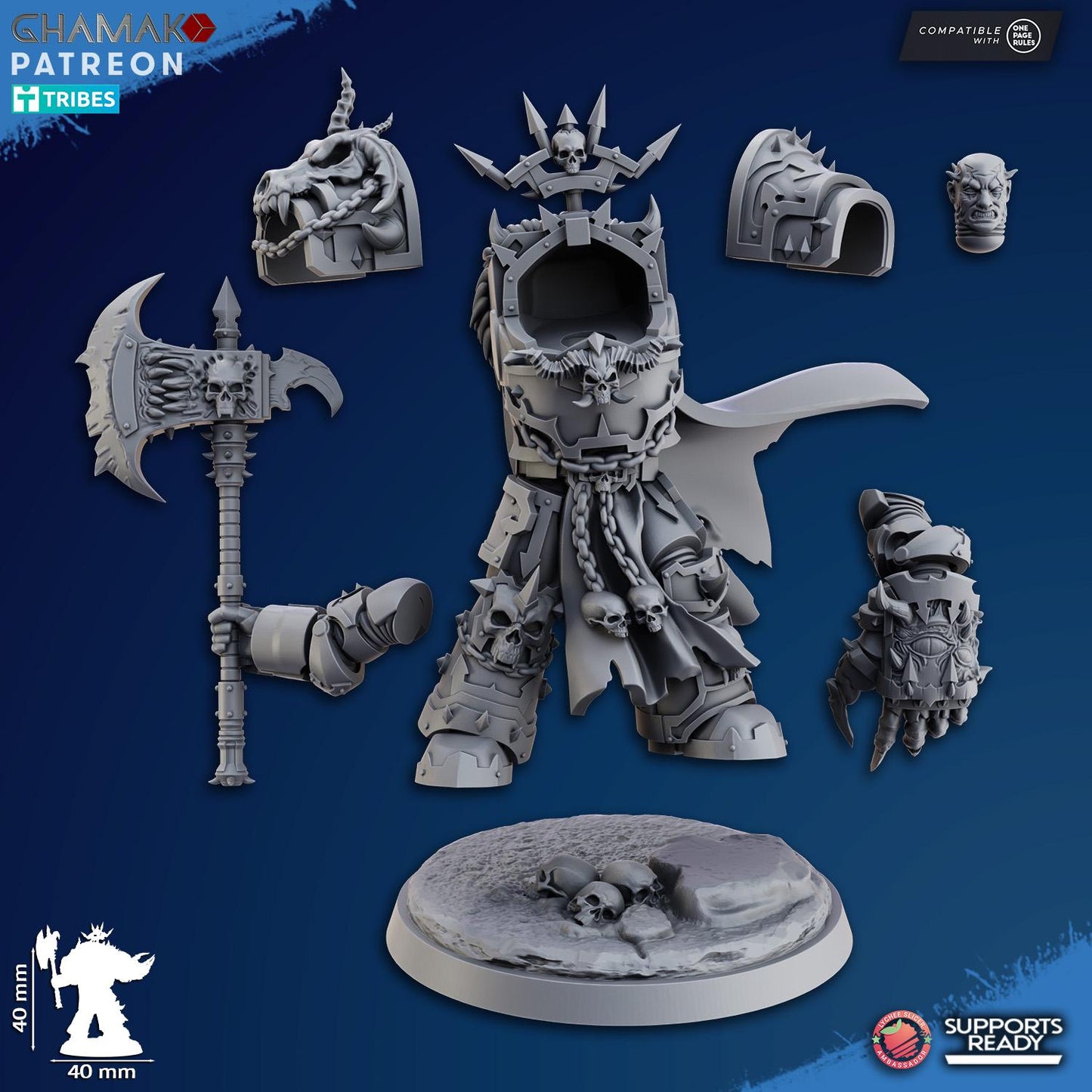 Exterminator Lord 3 by Ghamak Miniatures