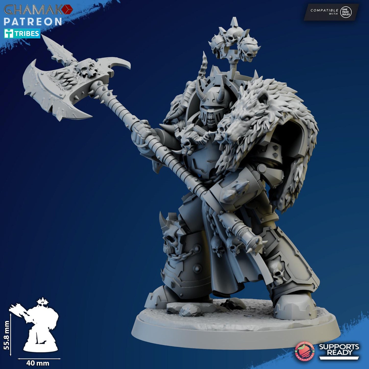 Exterminator Lord 4 by Ghamak Miniatures