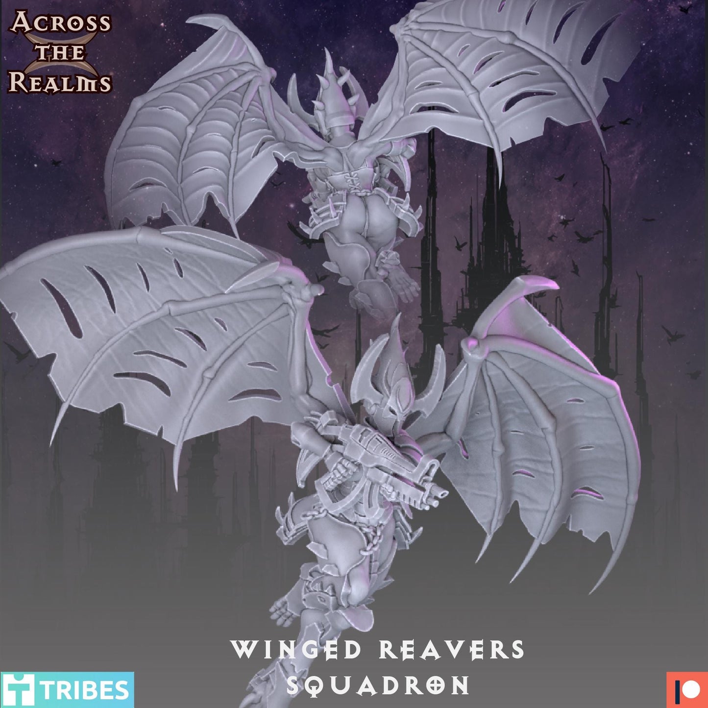 Winged Reavers Squadron by Across the Realms Miniatures