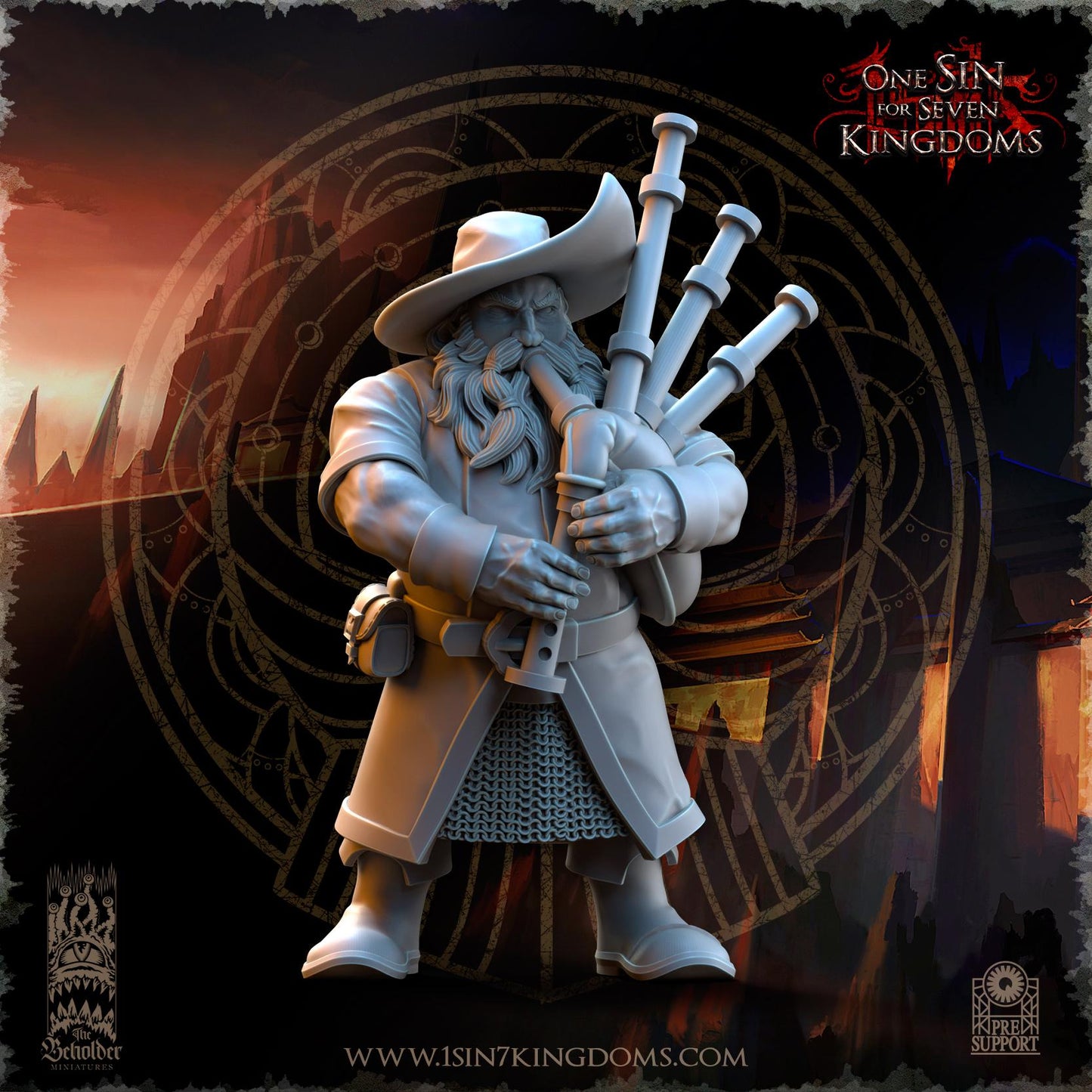 Dwarven Kingdoms Miners by Beholder Miniatures