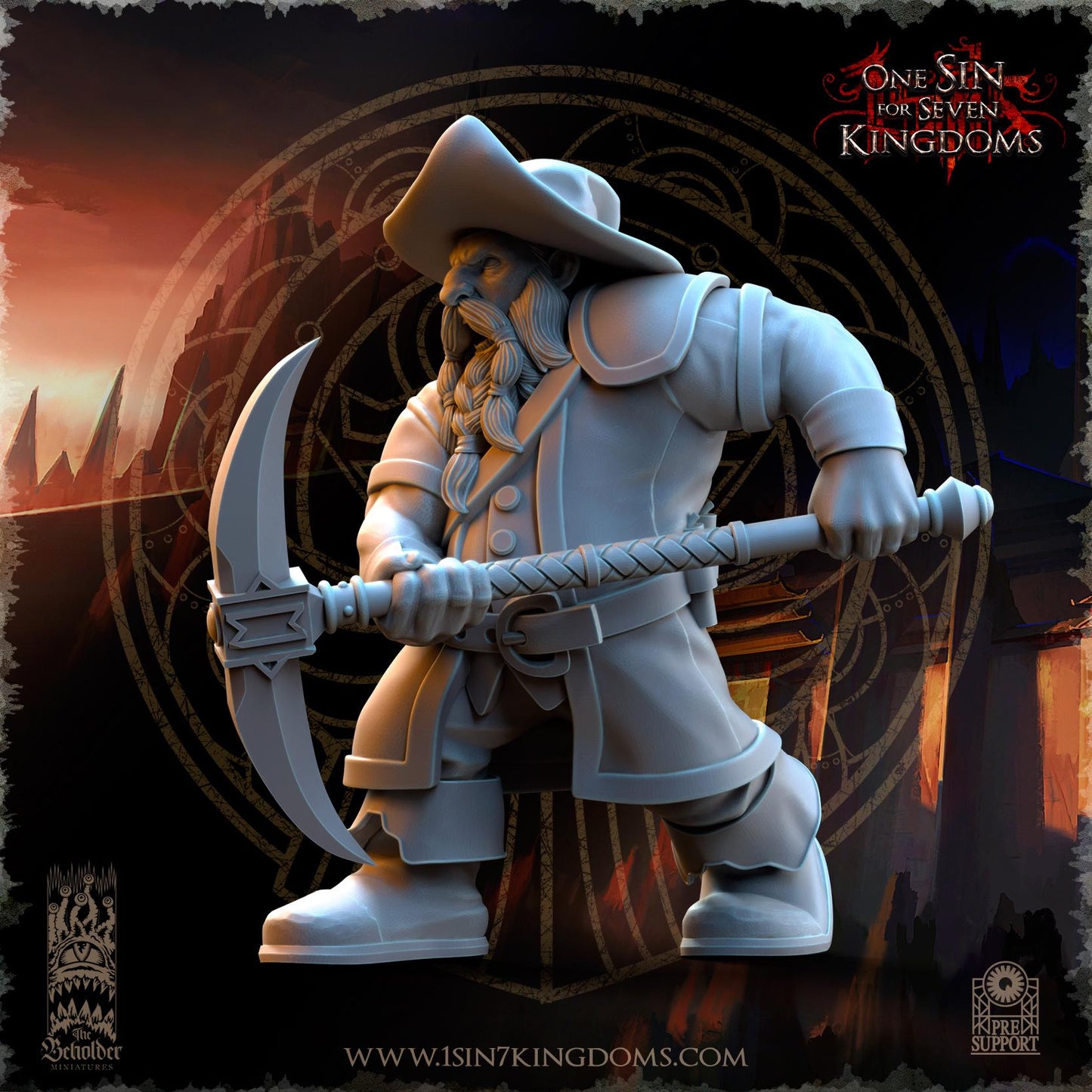 Dwarven Kingdoms Miners by Beholder Miniatures