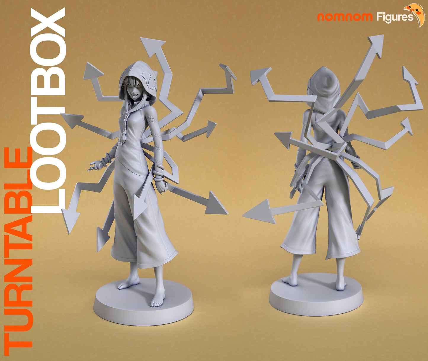 Medusa Statue Model Kit by Nomnom Figures