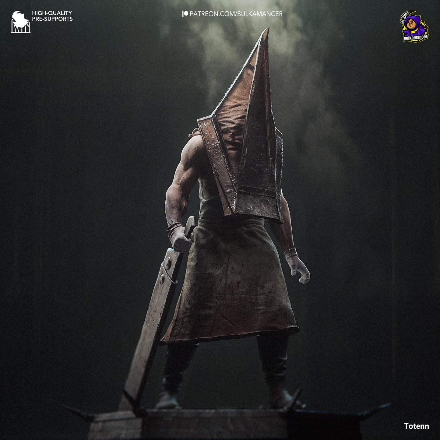The Executioner Statue Model Kit by Bulkamancer Sculpts
