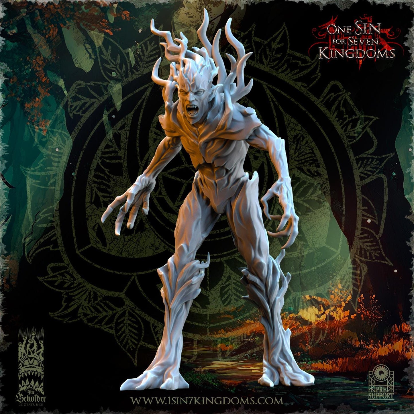 Evergreen Elves Druades by Beholder Miniatures