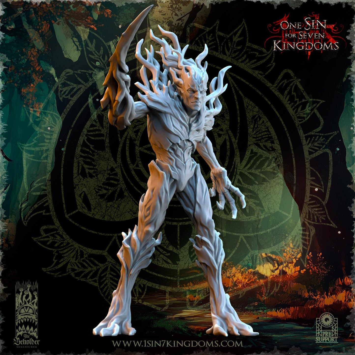 Evergreen Elves Druades by Beholder Miniatures