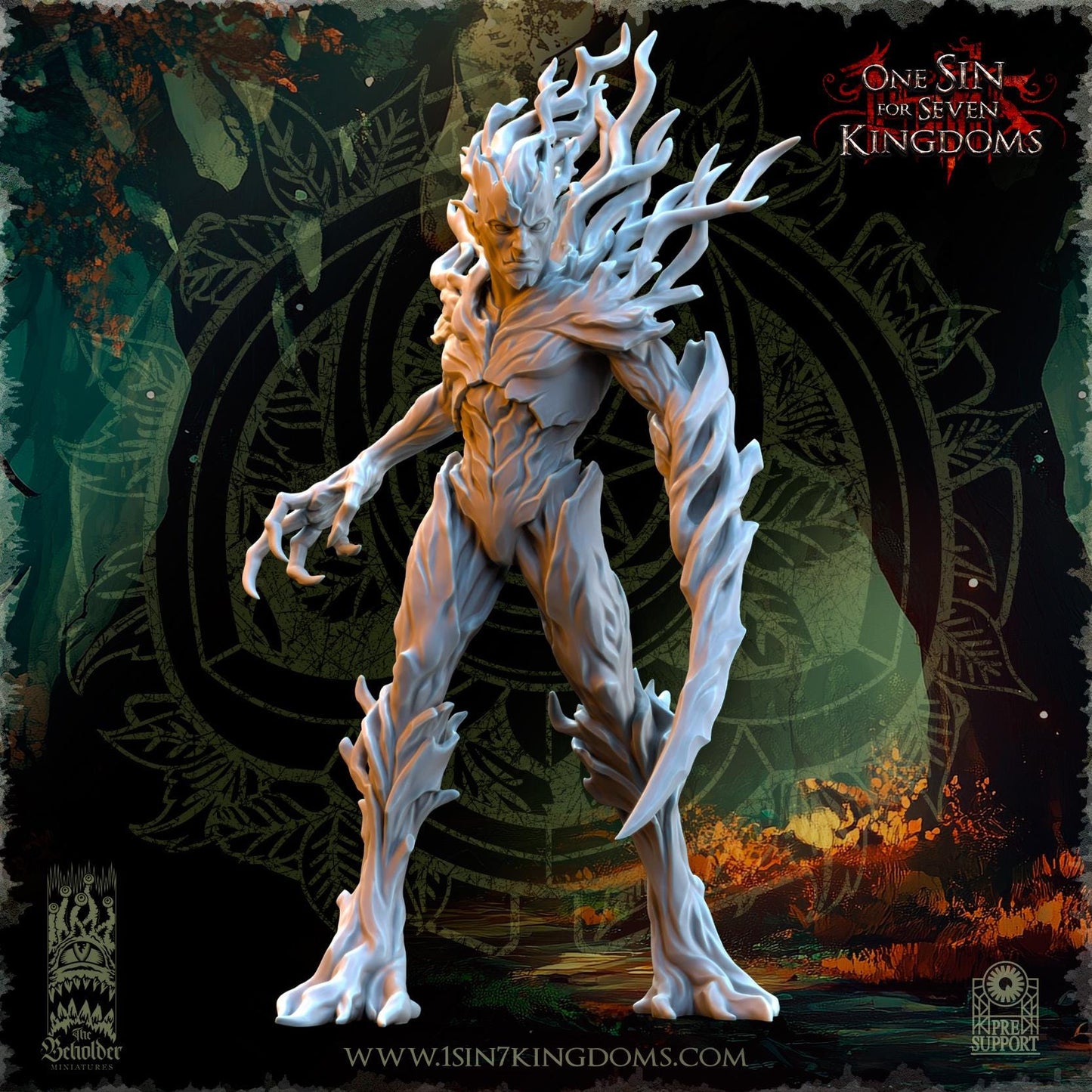 Evergreen Elves Druades by Beholder Miniatures