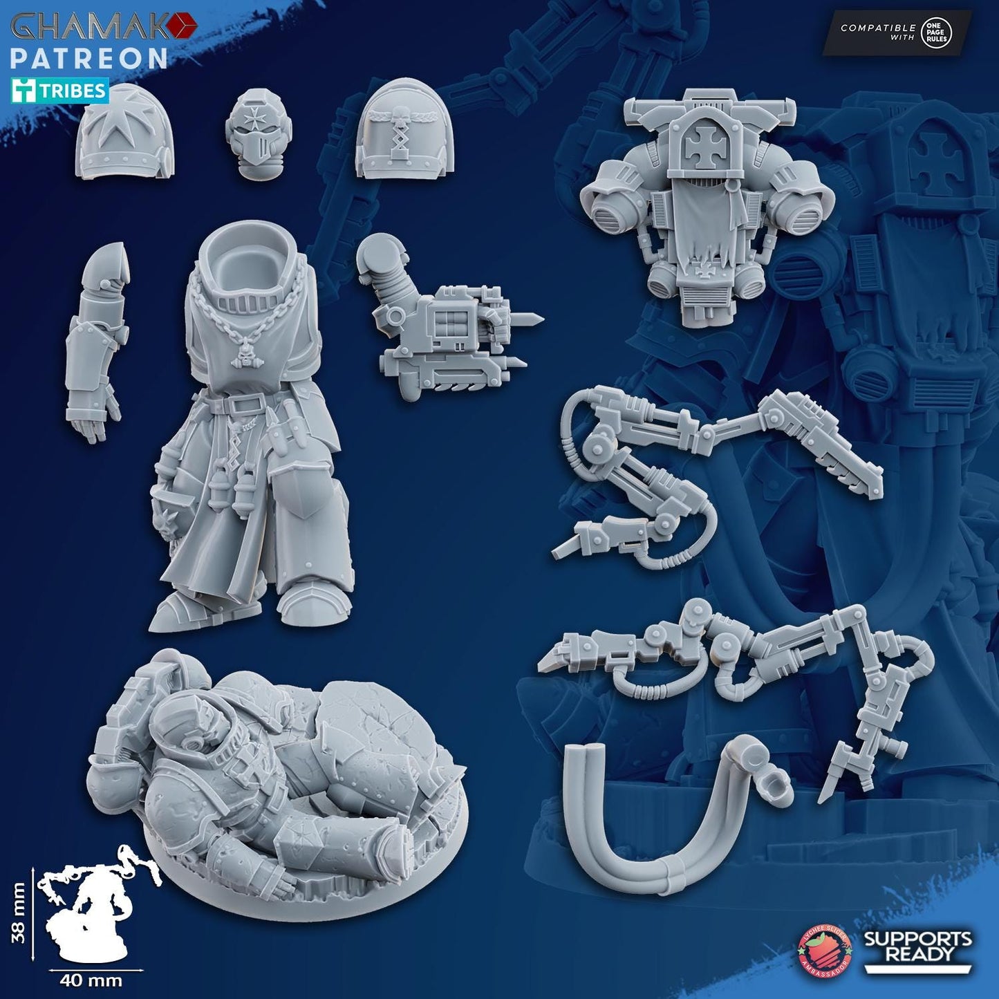 Hospitaller Knight by Ghamak Miniatures