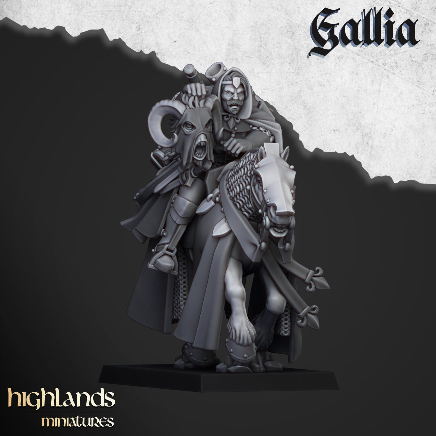 Questing Knight Unit of Gallia by Highland Miniatures