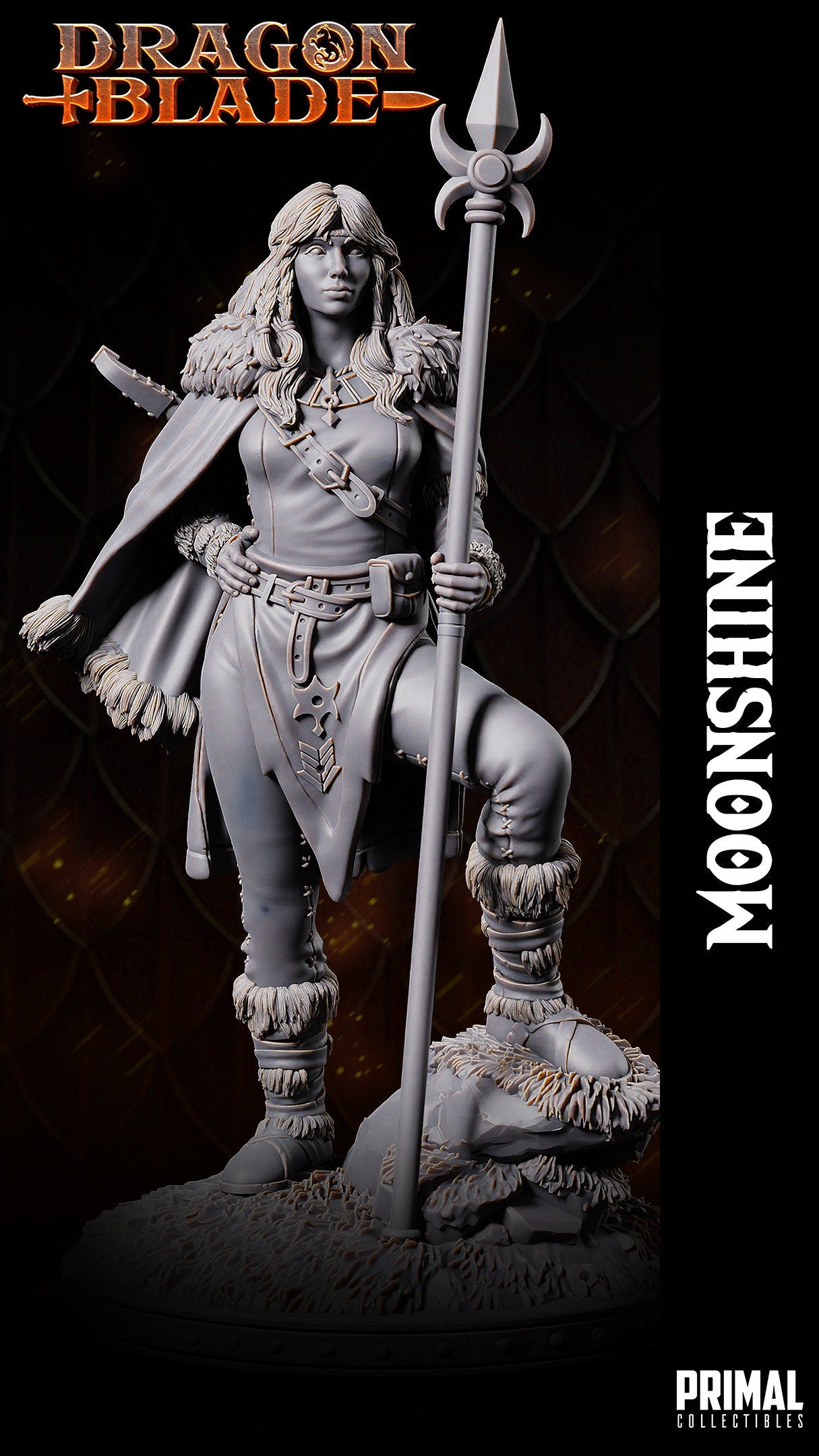 Moonshine the Cleric by Primal Collectibles Miniatures