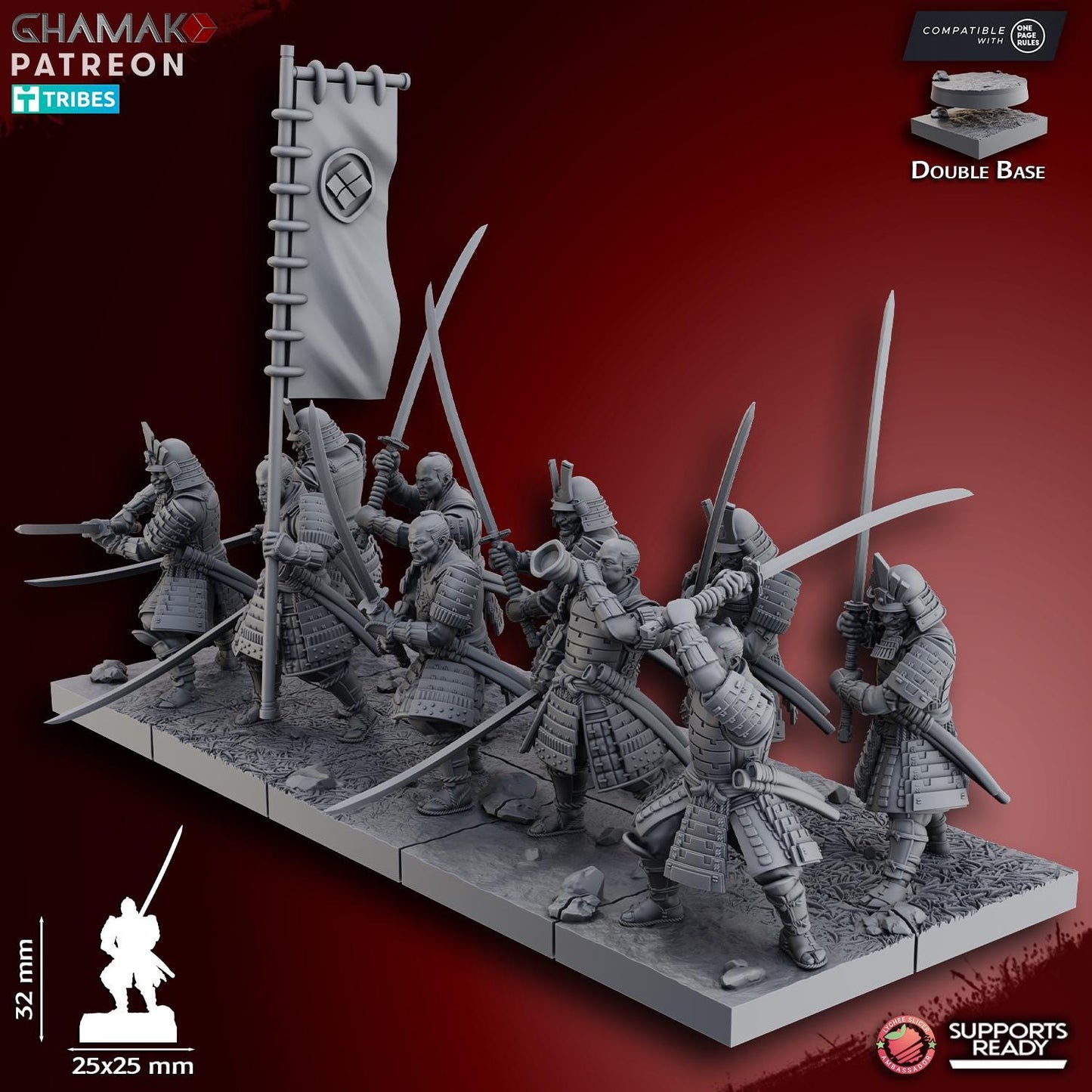 Odachi Samurai by Ghamak Miniatures
