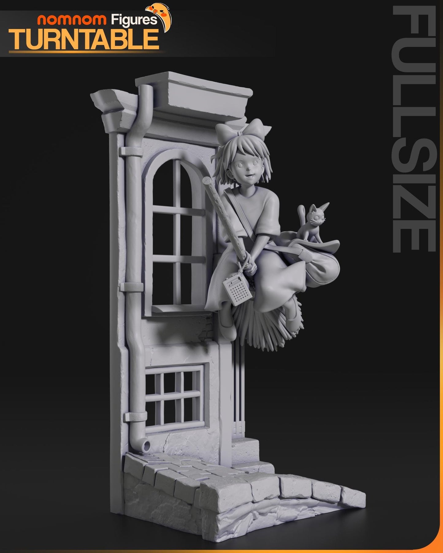 Kiki Statue Model Kit by Nom Nom Figures