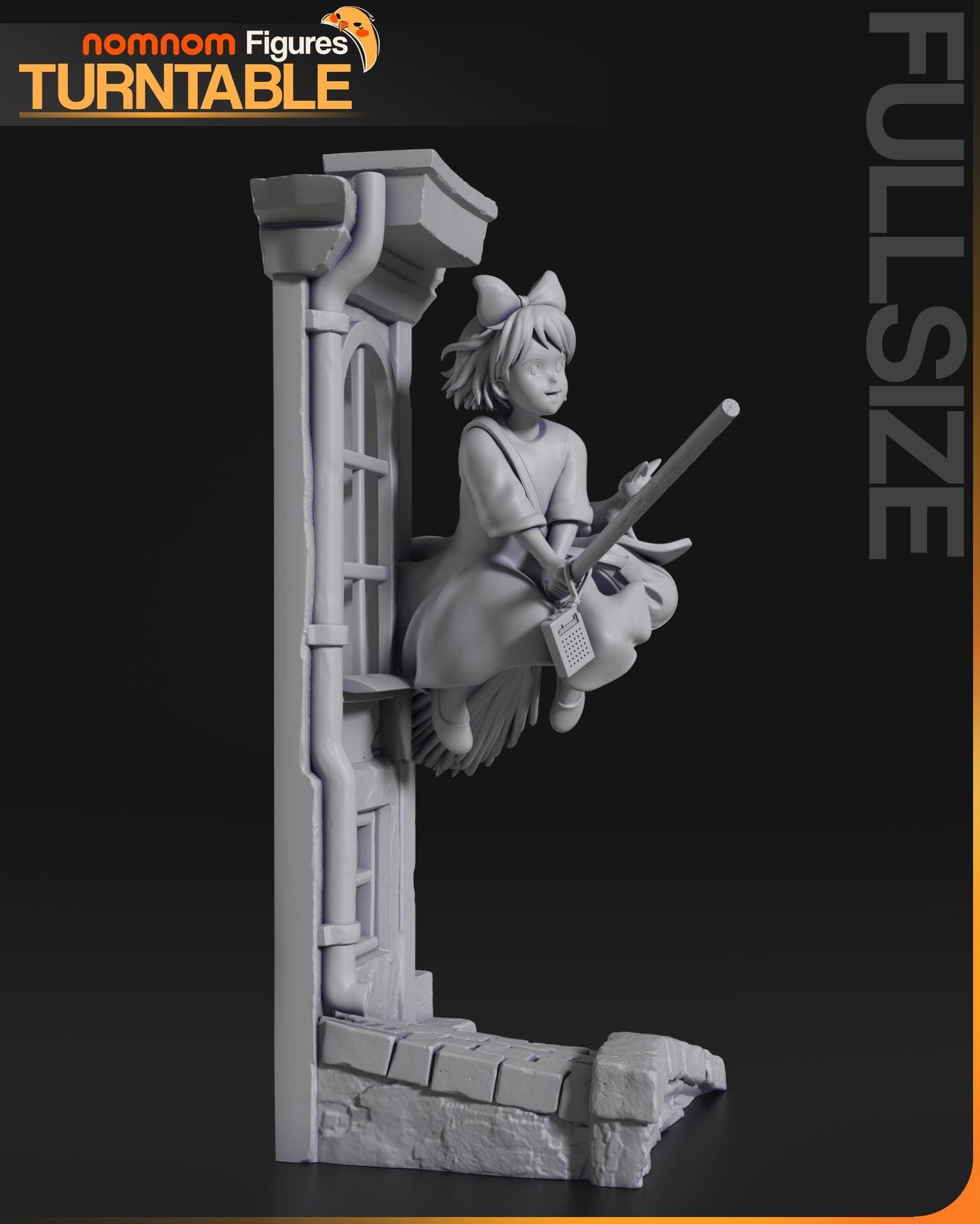 Kiki Statue Model Kit by Nom Nom Figures