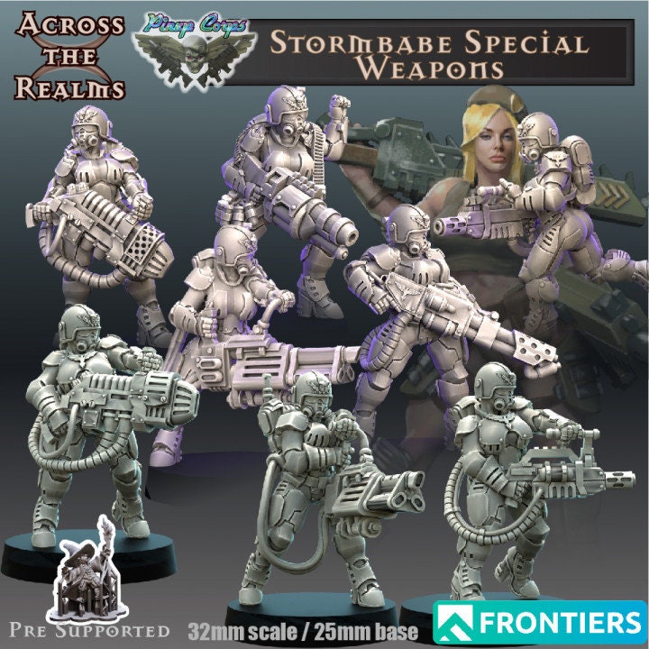 Stormbabes by Across the Realms Miniatures