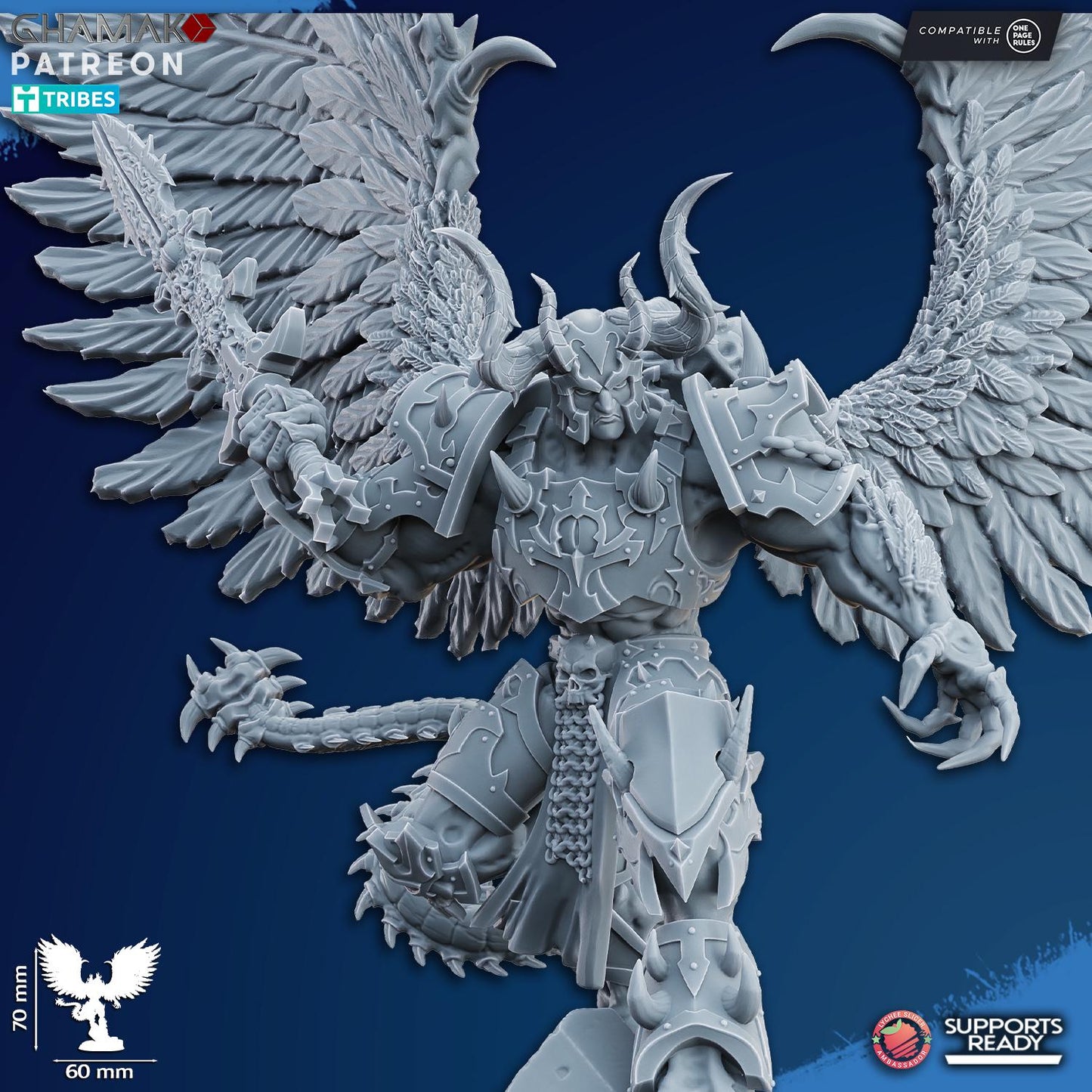 Demonic Possessed Warlock by Ghamak Miniatures