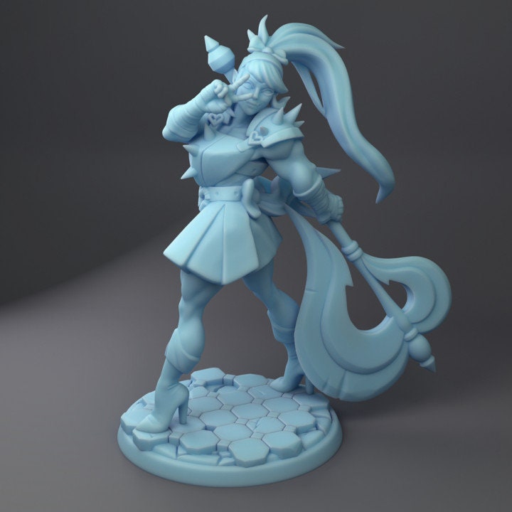 Magical Girl Adventurers by Twin Goddess Miniatures