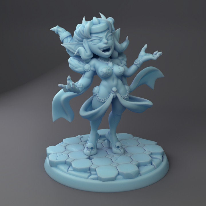 Magical Girl Adventurers by Twin Goddess Miniatures