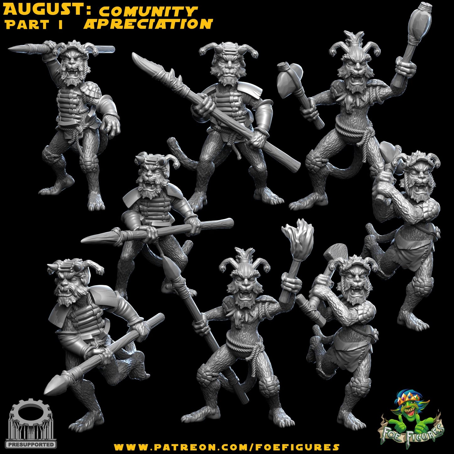 Brownie Goblin Squad by Foe Figures Miniatures