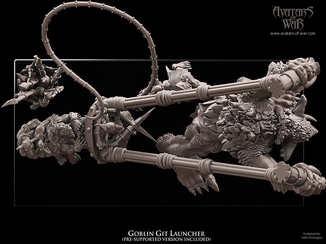 Goblin Git Launcher by Avatars of War Miniatures