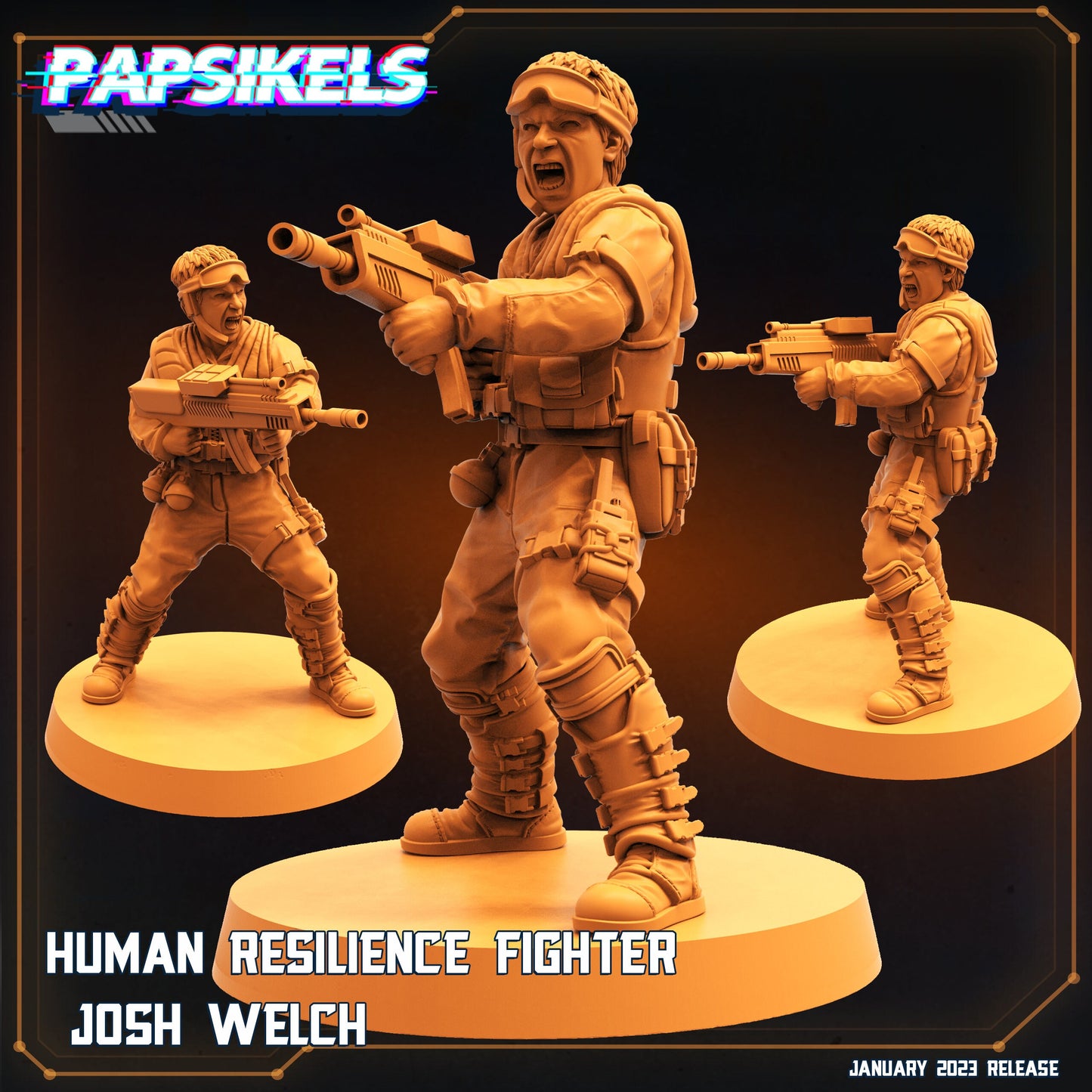 The Resistance Vol. 1 by Papsikels Miniatures