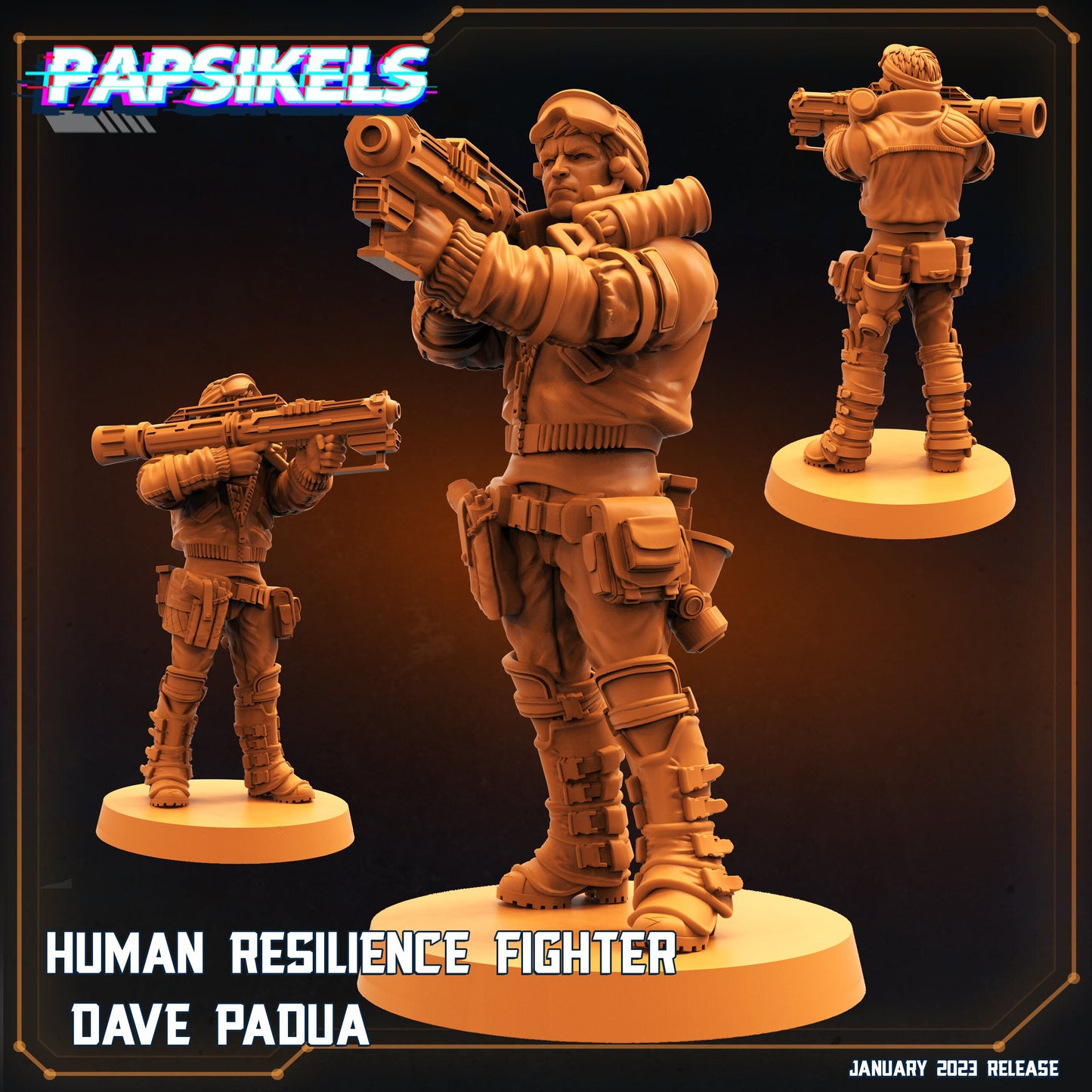 The Resistance Vol. 1 by Papsikels Miniatures