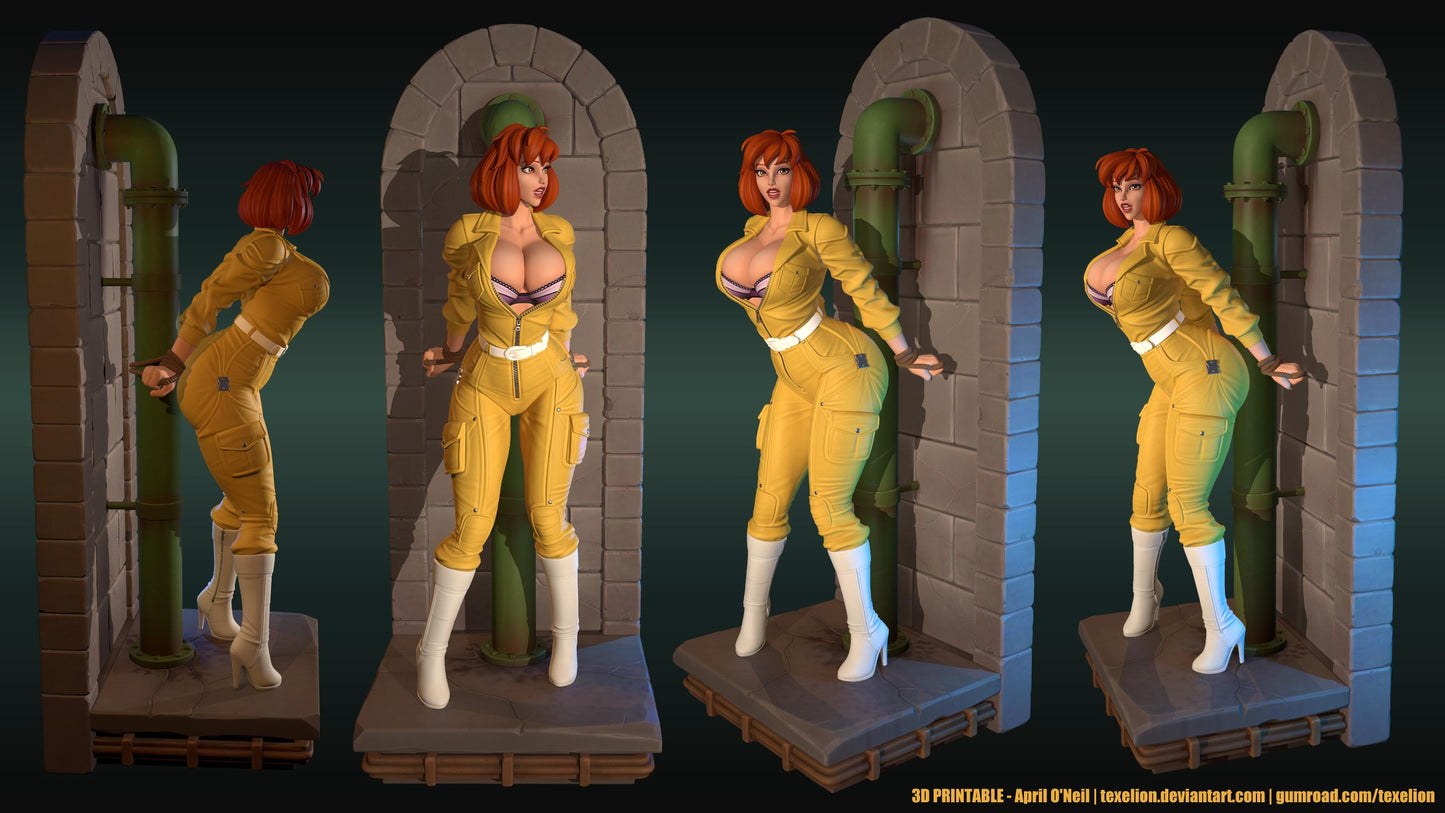 April by Texelion Pin Up Miniatures