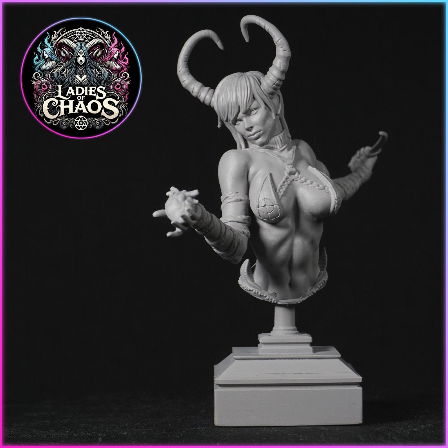 Brahma from "Ladies of Chaos Aftermath" by Blackbird Miniatures