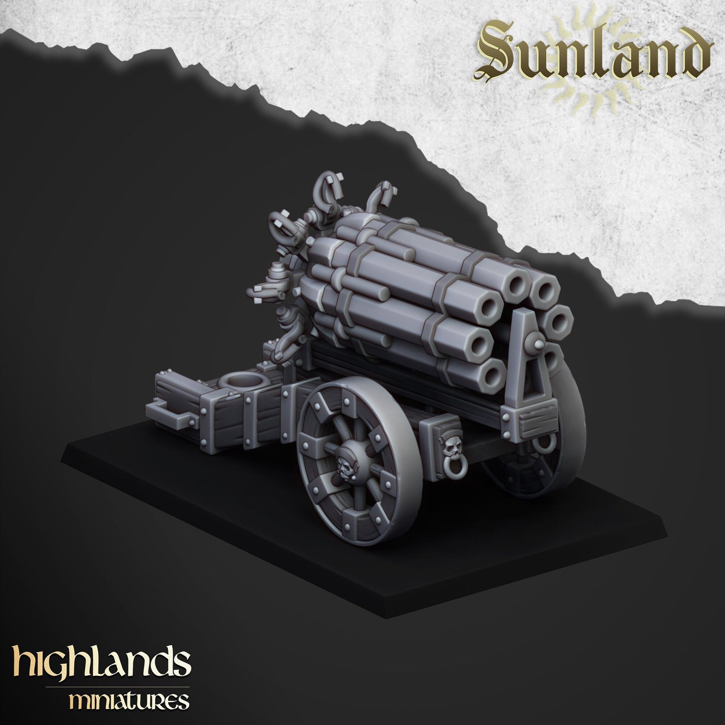 Artillery Unit of Sunland by Highland Miniatures