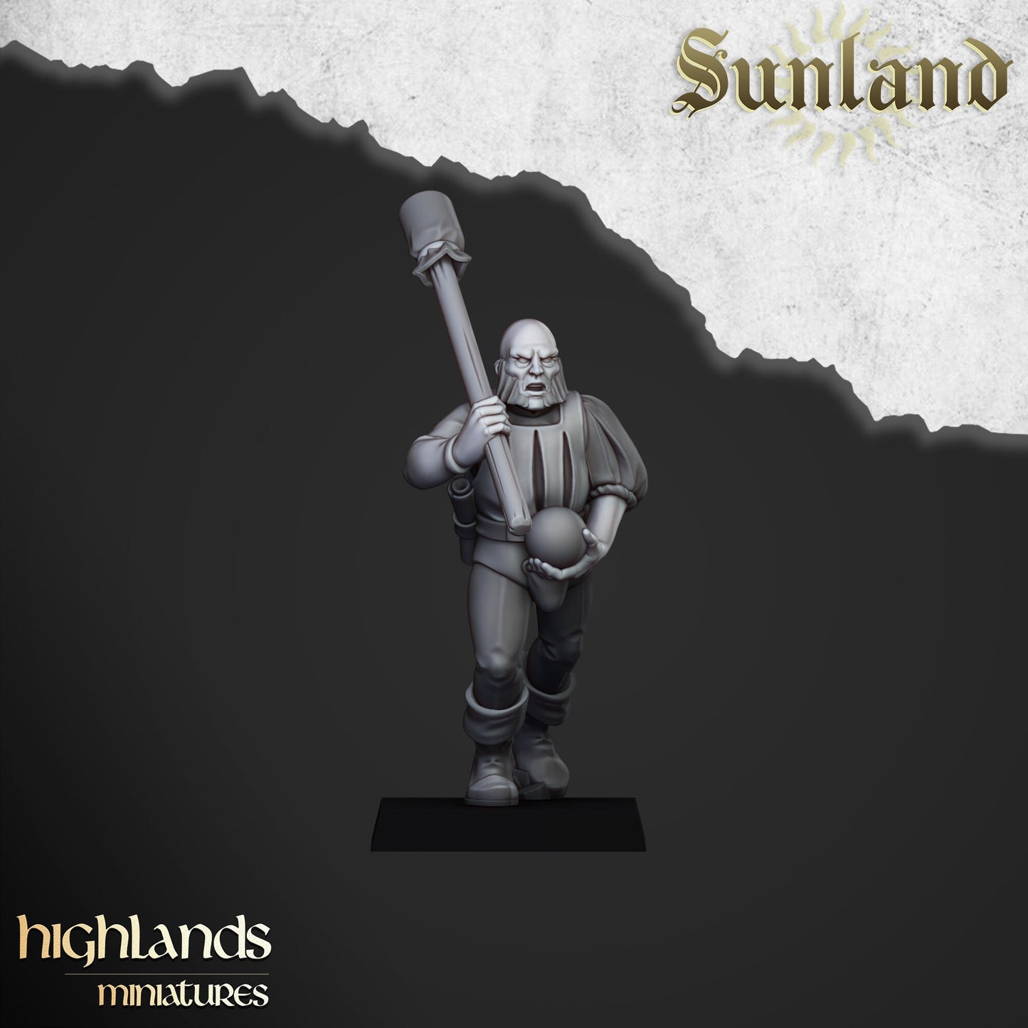 Artillery Unit of Sunland by Highland Miniatures