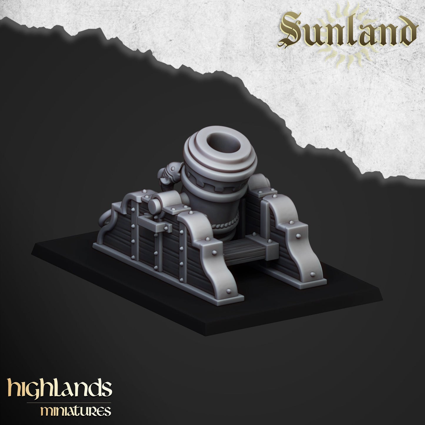 Artillery Unit of Sunland by Highland Miniatures