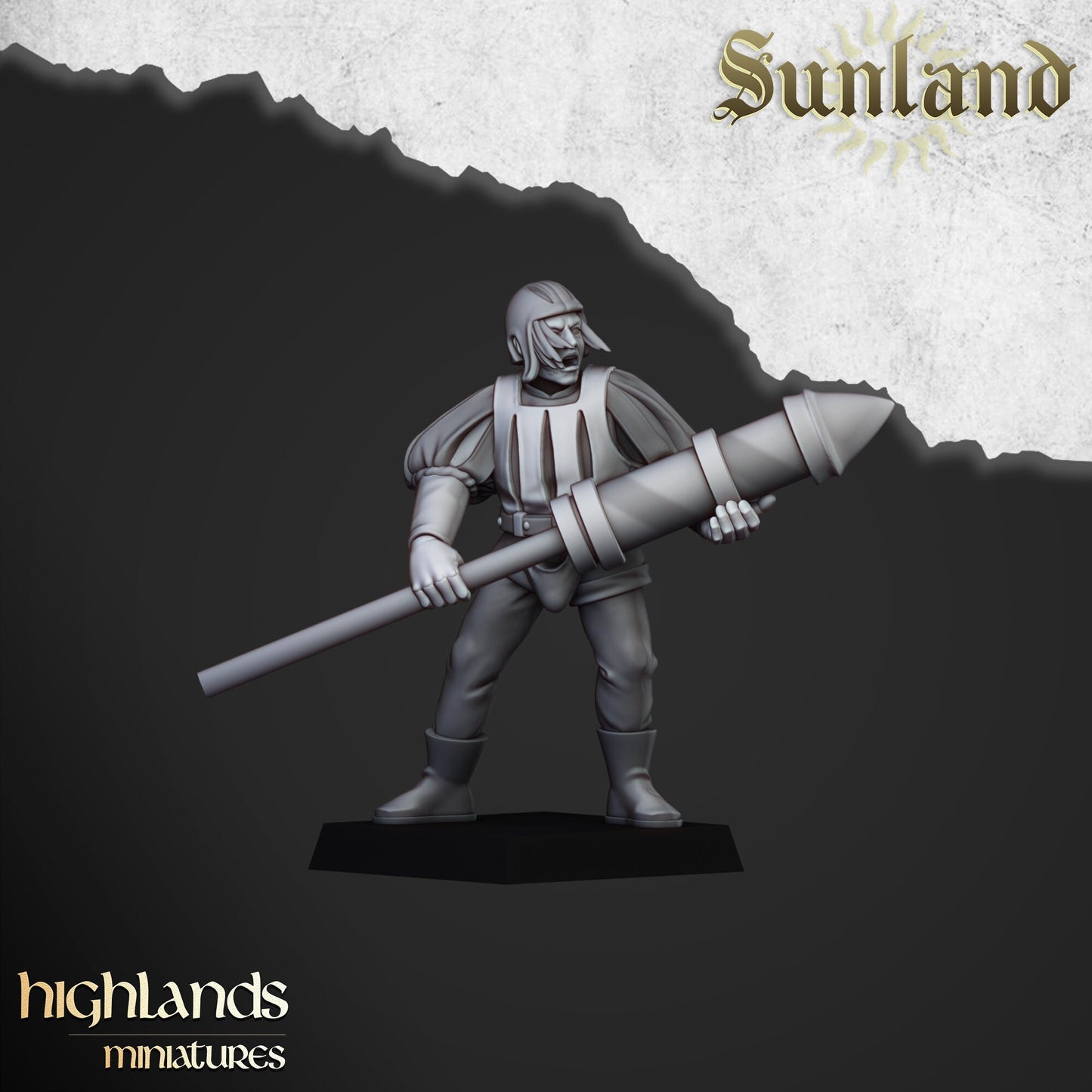 Artillery Unit of Sunland by Highland Miniatures