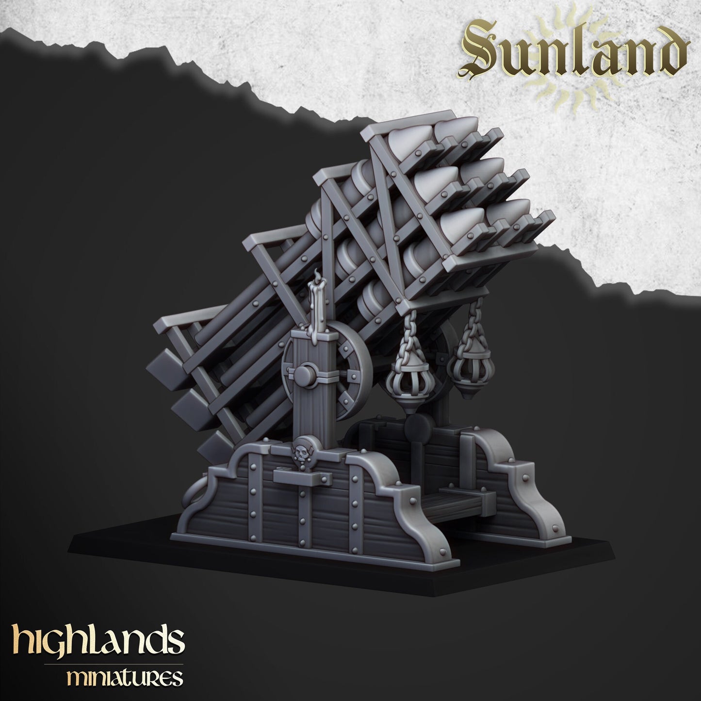 Artillery Unit of Sunland by Highland Miniatures