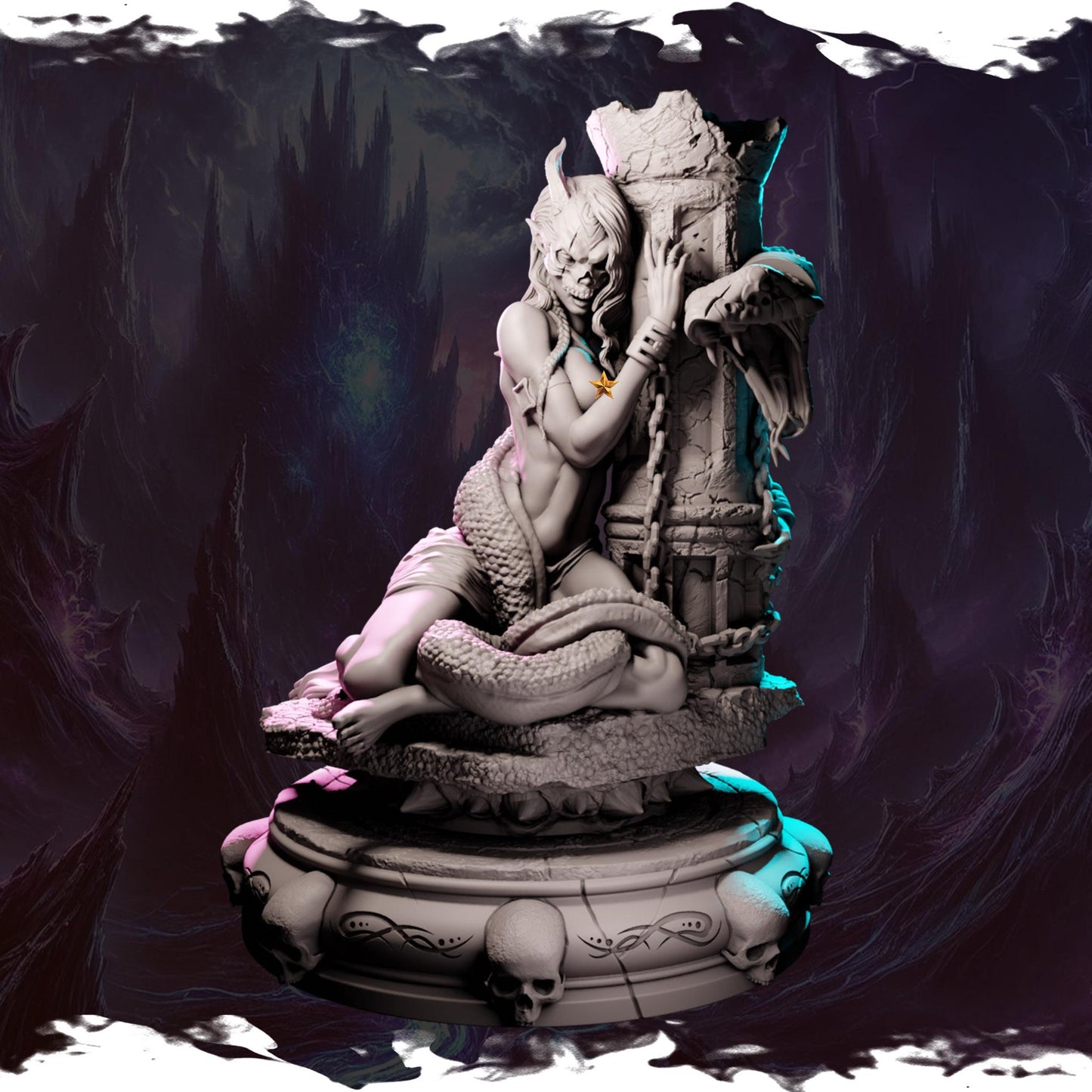 Azdreal from "Ladies of Chaos Aftermath" by Blackbird Miniatures