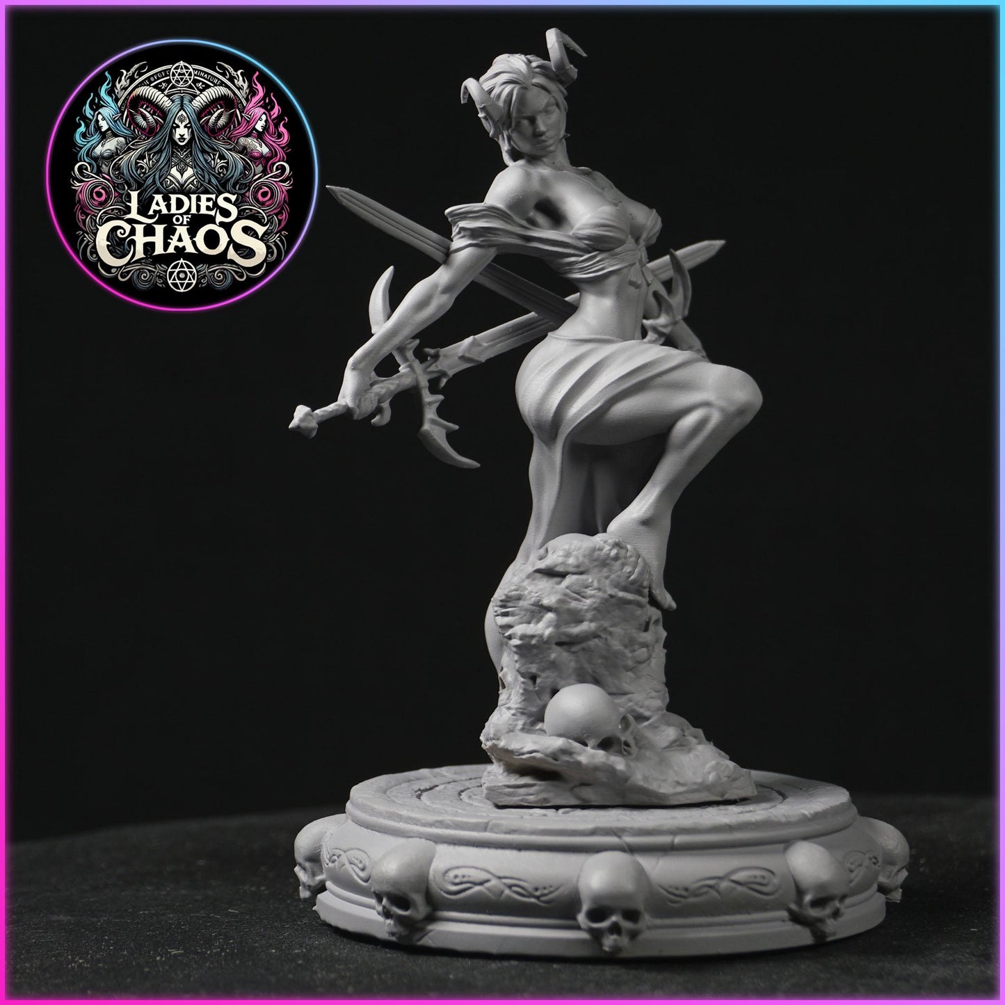 Kareen from "Ladies of Chaos Aftermath" by Blackbird Miniatures