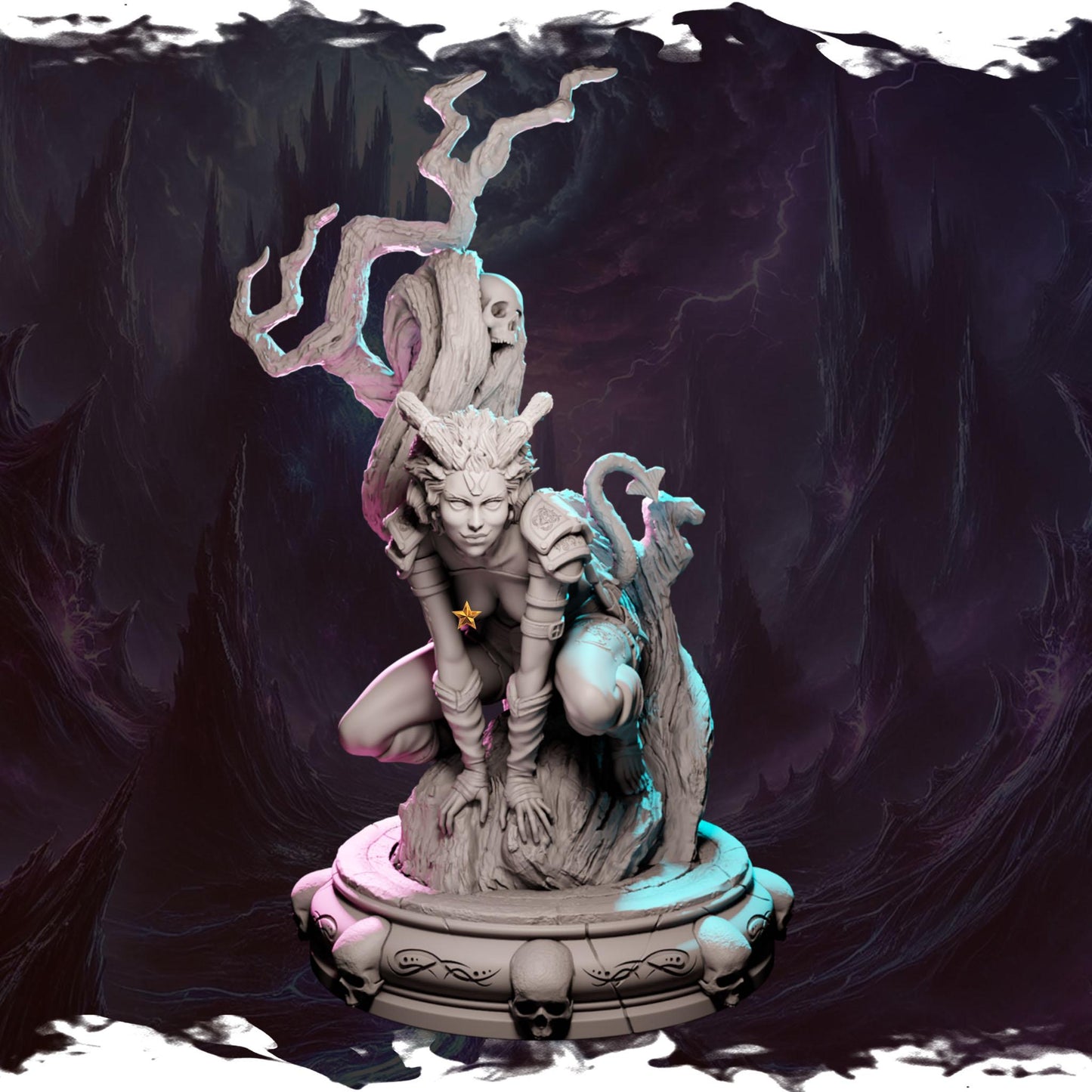 Ravessa from "Ladies of Chaos Aftermath" by Blackbird Miniatures