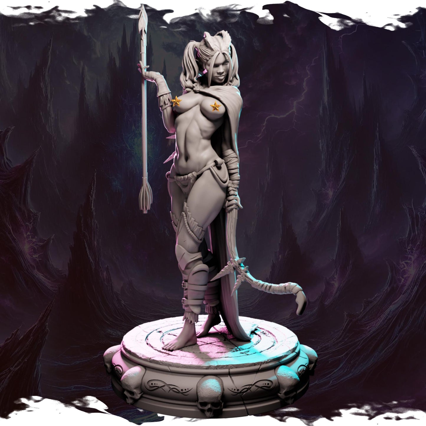Minah from "Ladies of Chaos Aftermath" by Blackbird Miniatures
