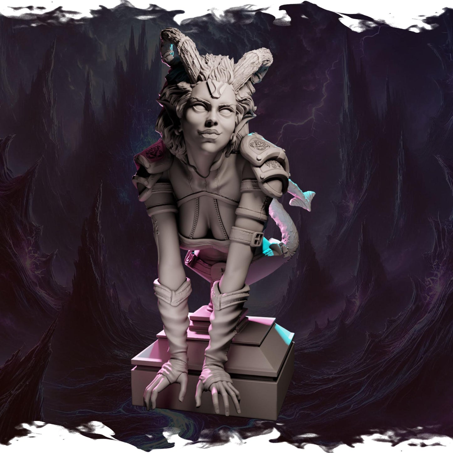 Ravessa from "Ladies of Chaos Aftermath" by Blackbird Miniatures