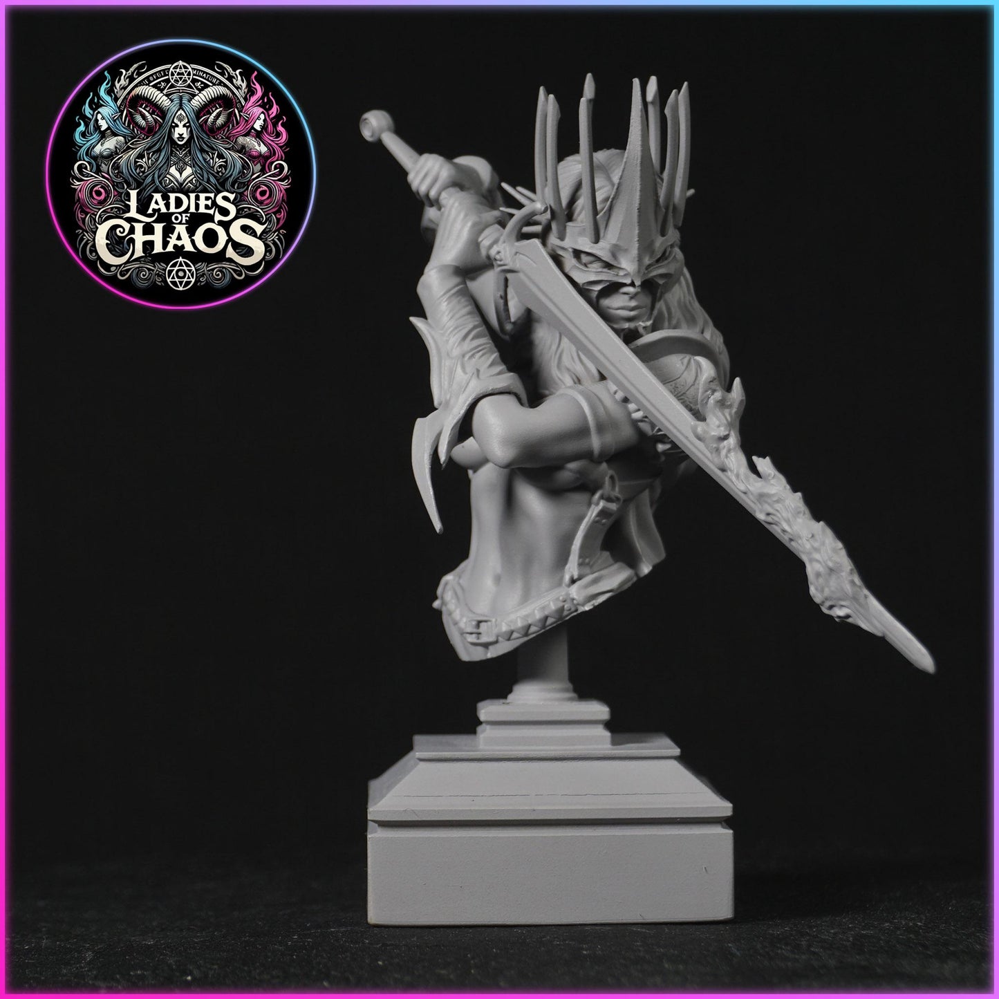 Breth from "Ladies of Chaos Aftermath" by Blackbird Miniatures