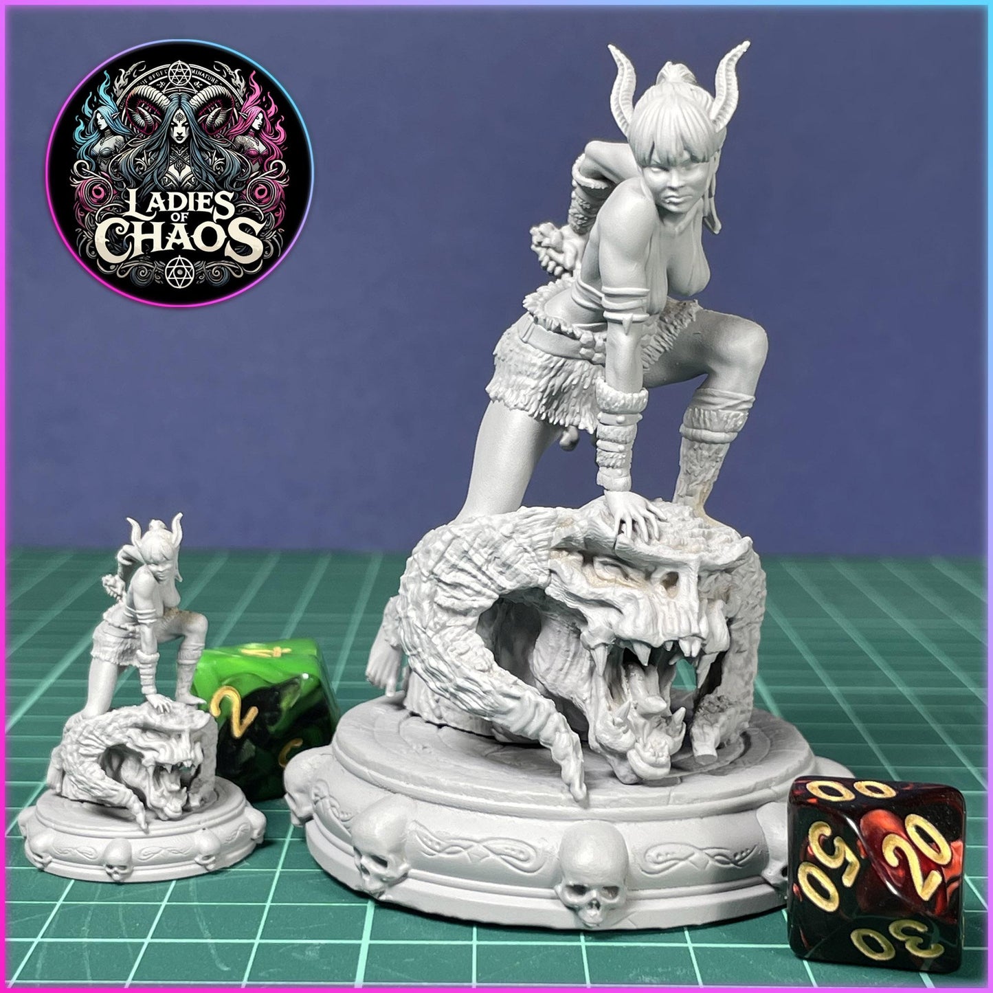 Xenia from "Ladies of Chaos Aftermath" by Blackbird Miniatures