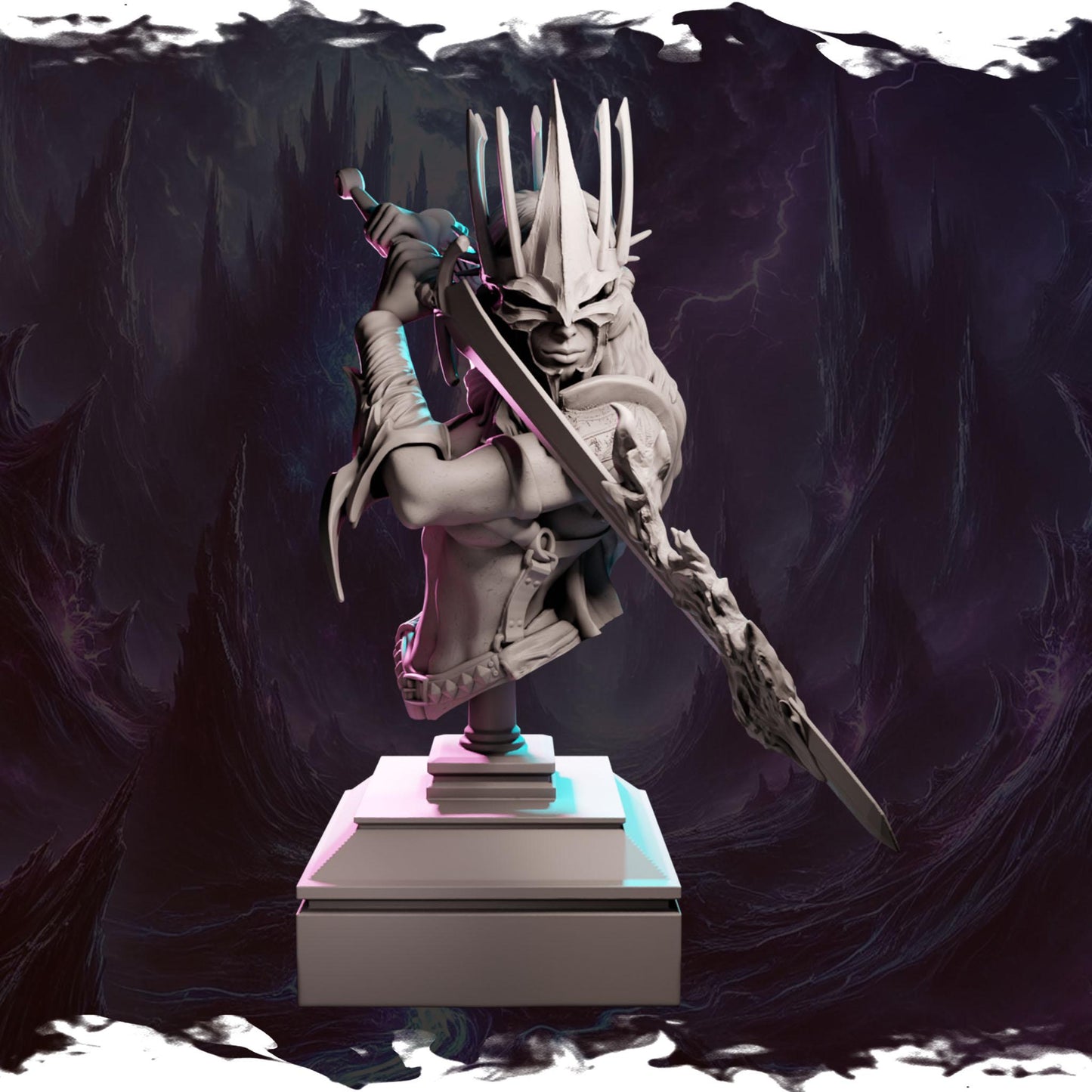 Breth from "Ladies of Chaos Aftermath" by Blackbird Miniatures