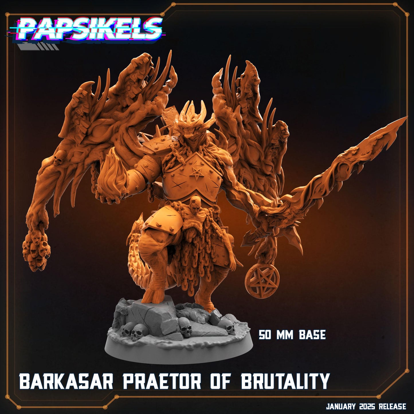 Barkasar Praetor Of Brutality by Papsikels Miniatures
