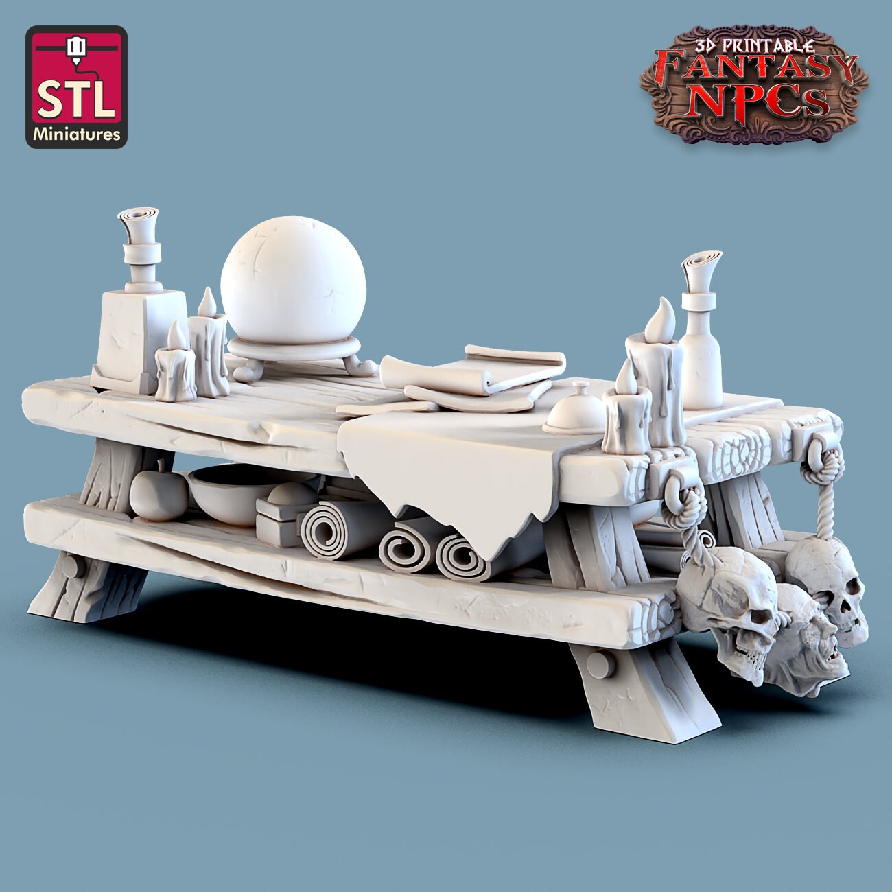 Magic Item Vendor Set by STL Miniatures